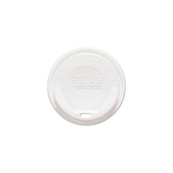 Solo SOLO Gourmet Hot Cup Lids, For Trophy Plus Cups, 12-16 oz, White, 1500/Carton LGXW2-0007 - main